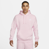Nike Sportswear Club Fleece Pullover Hoodie In Pink