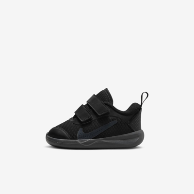Nike Omni Multi-court Baby/toddler Shoes In Black/anthracite