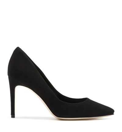 La Canadienne Rumor Suede Pump In Black