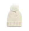 La Canadienne Wanda Cashmere Hat In White