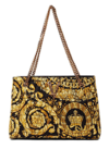 VERSACE VERSACE BAROCCO PATTERN QUILTED SMALL TOTE BAG