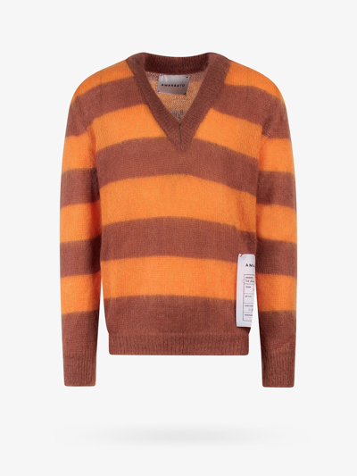 Amaranto Sweater In Orange
