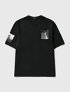 Undercover X Psycho Graphic-patch T-shirt In Black