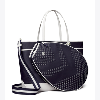 Tory Sport Tory Burch Convertible Tennis Tote In Tory Navy