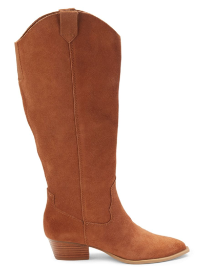Dolce Vita Women's Ethan Suede Boots In Brown