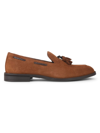 Vellapais Men's Leather Tassle Loafers In Tan