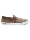 Original Penguin Men's Barrow Colorblock Slip-on Sneakers In Brown