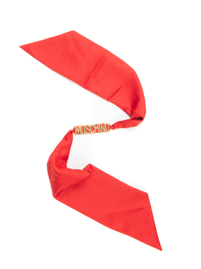 Moschino Scarf Red  Woman