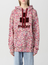 Isabel Marant Étoile Printed Cotton Blend Mansel Sweatshirt  Nd Isabel Marant Etoile Donna 40f In Cherry