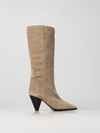 Isabel Marant Boots  Woman In Beige