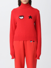 Chiara Ferragni Knitwear  Women In Red