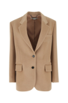 Stella Mccartney Textured Fabric Wool Blazer