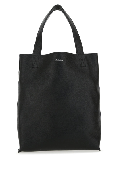Apc Maiko Cabas Shoulder Bag In Black