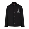 Kenzo Coach Shirt-jacket In Black