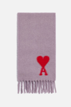 AMI ALEXANDRE MATTIUSSI OVERSIZED AMI DE COEUR SCARF