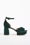 Bernardo Raleigh Heels In Green