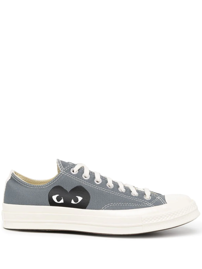 Comme Des Garçons X Converse Chuck Taylor Low-top Sneakers In Grey