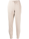 Pringle Of Scotland Cashmere Track Pants In Nude