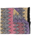 MISSONI ZIG ZAG-WOVEN WOOL SCARF