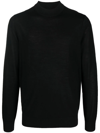Michael Kors Crew-neck Pullover Jumper In Black