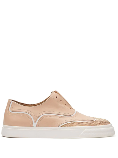 Giuseppe Zanotti Lord Laceless Low-top Sneakers In Rosa