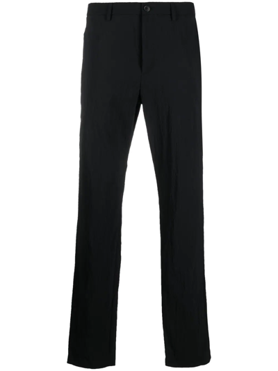 Theory Zaine Hanson Stretch Cotton Blend Pants In Black