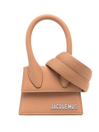 Jacquemus Le Chiquito Homme Mini Handbag In Brown