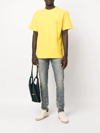 Purple Brand Blue P002 Vintage Spotted Tapered Jeans In Nude