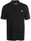 FRED PERRY LOGO-PATCH POLO SHIRT