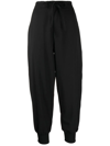 Y-3 LOGO-PRINT WOOL TRACK-PANT