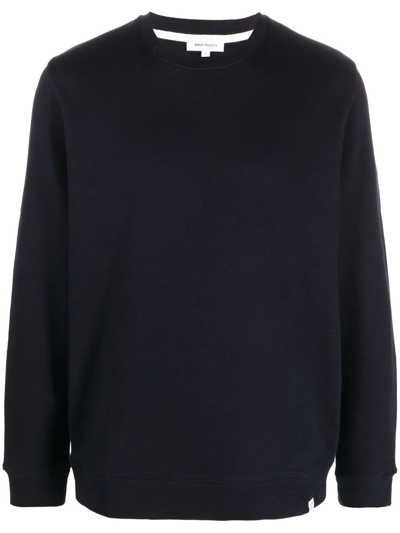 Norse Projects Crew-neck Long-sleeve Jumper In Blau