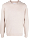 Norse Projects Crew-neck Long-sleeve Jumper In Nude