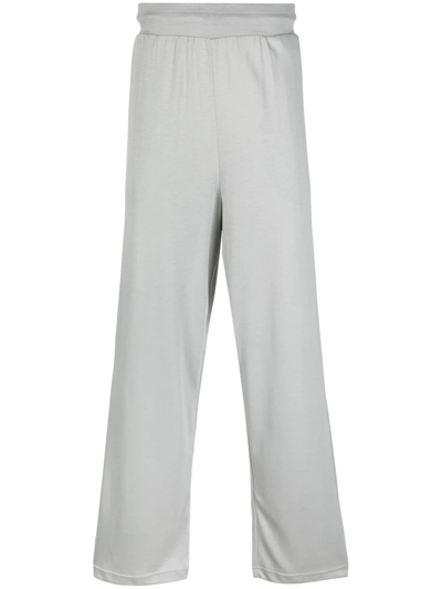 A-cold-wall* Wide-leg Cotton Track Pants In Grau