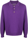 BODE LONG-SLEEVED CASHMERE POLO SHIRT