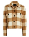 Rails Steffi Plaid Wool-blend Flannel Jacket In Multi