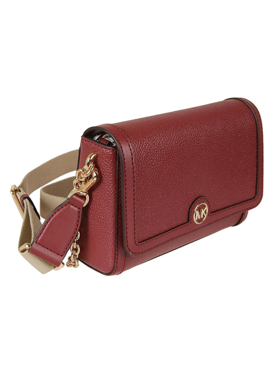 Michael Kors Freya Small Crossbody Bag In Brandy