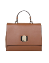 FURLA EMMA S BAG IN LEATHER COLOR LEATHER