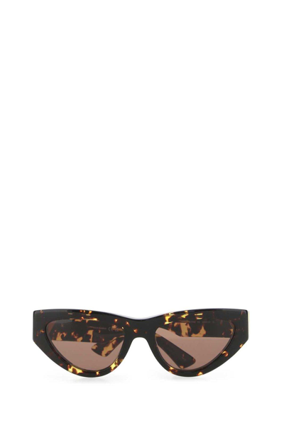 Bottega Veneta 55mm Cat Eye Sunglasses In Brown