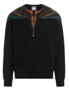 Marcelo Burlon County Of Milan Marcelo Burlon Man Sweatshirt Black Size S Cotton In Black