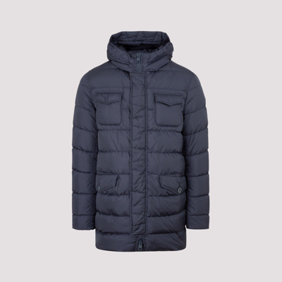 Herno Quilted High In Blue