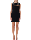 Dsquared2 Crystal-embellished Sleeveless-dress In Black