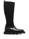 ATP ATELIER COMETTI KNEE-HIGH LEATHER BOOTS