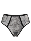 Dolce & Gabbana High Waisted Slip In Black