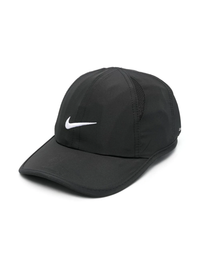 Nike Kids Black Featherlight Adjustable Cap