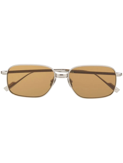 Chimi Titan Square-frame Sunglasses In Silver