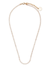 ANTON HEUNIS CRYSTAL-EMBELLISHED CHAIN NECKLACE
