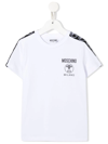 MOSCHINO LOGO-PRINT COTTON T-SHIRT