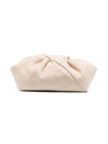 DOUUOD SHEARLING-LINED FAUX-SUEDE BAG