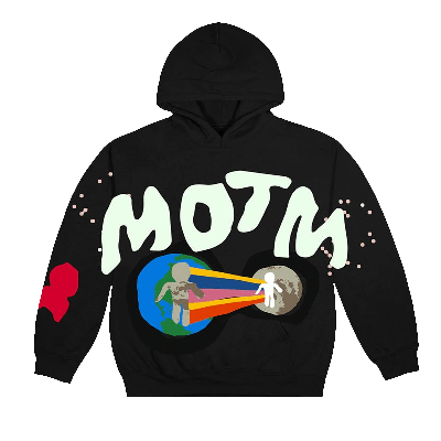 Cactus Plant Flea Market X Kid Cudi For Motm Iii I Am Curious Hoodie 'black'