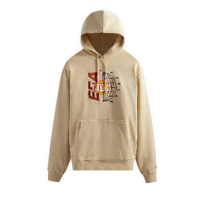 Pre-owned Kith For Columbia Eea Williams Iii Hoodie 'light Bisque' In Tan